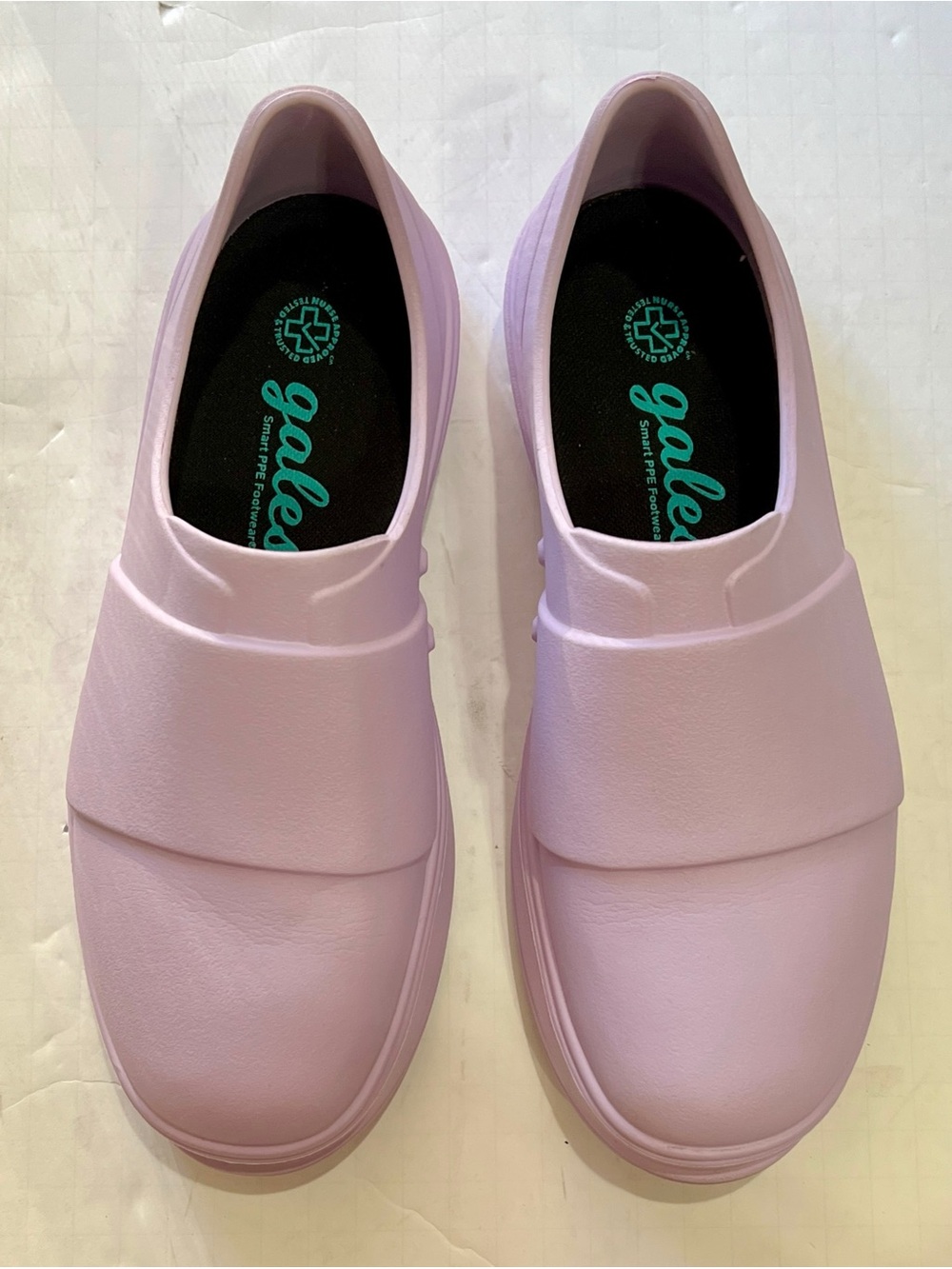 Gales Plus (+) Slip-On Women’s Nurse Work Shoe in Lavender US Women’s 8.5